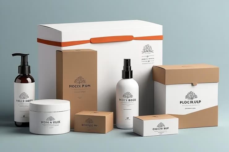 Packaging designed around one brand identity